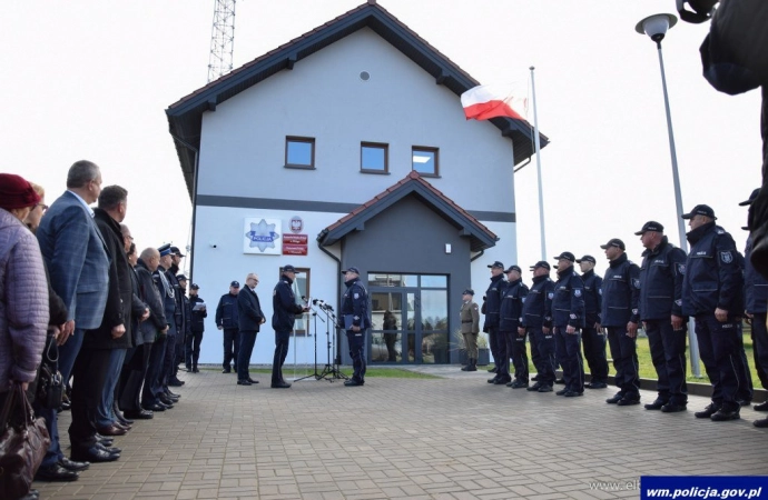 Nowy posterunek w Młynarach