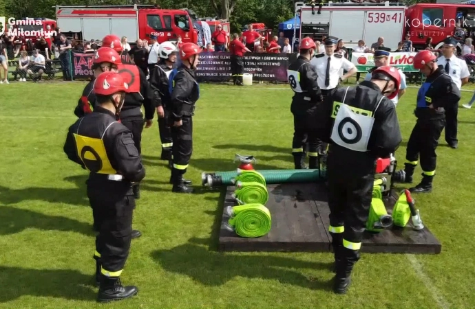 Zawody sportowo-pożarnicze w gminie Miłomłyn